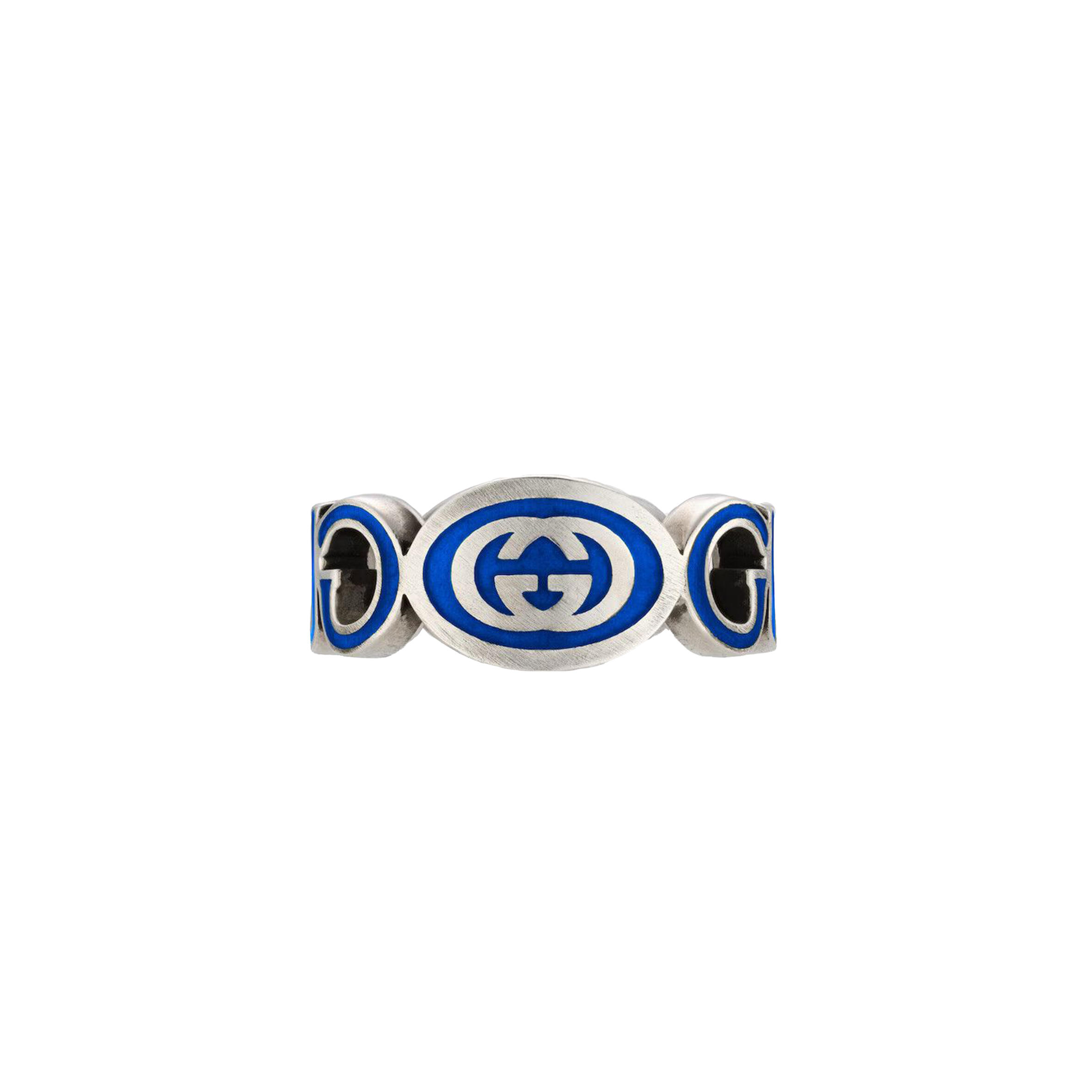 Gvc*1 gg silver ring 53640j84108136